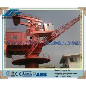 lifting appliance marine barge fixed offshore port ship portal crane